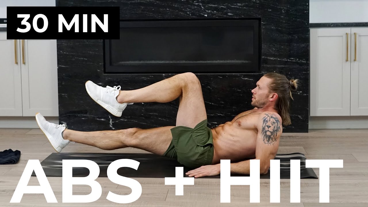 30 MIN ABS & HIIT CARDIO AT HOME WORKOUT - NO EQUIPMENT